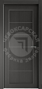 Дверное полотно Люкс ДГ с молдингом